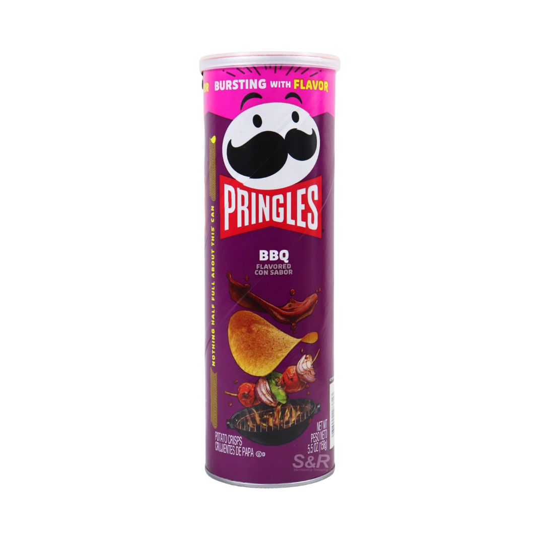 Pringles BBQ Flavor Potato Crisps 158g